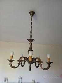 Lampadario stile barocco