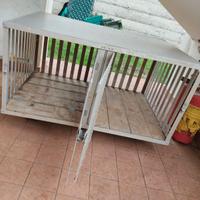 Kennel o trasportino doppio fatto su misura