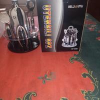 6 PZ utensili da cucina nuovi 