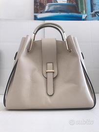 Borsa Vera Pelle Beige