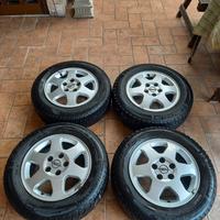 Cerchi in lega 15" Opel 5 fori + gomme invernali 