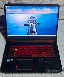 portatile gaming 17 pol acer nitro 5 rtx2060 6gb