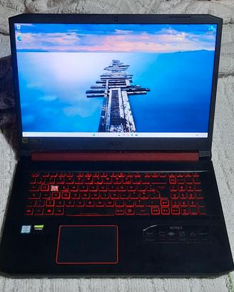 portatile gaming 17 pol acer nitro 5 rtx2060 6gb