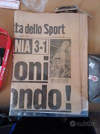 giornale del 82 Germania Italia 