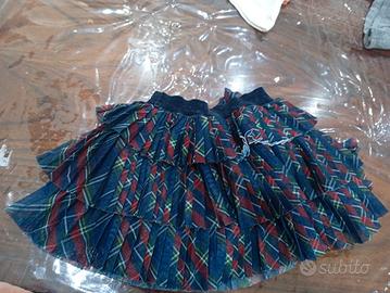 Gonna tulle  scozzese Majoral