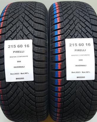 2 GOMME 215 60 16 PIRELLI BR2285