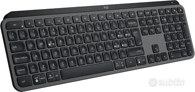 Logitech MX Keys S Wireless Retroill. Grafite