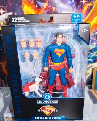 Figure 2025 Superman & Krypto McFarlane Deluxe