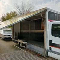 FURGONE CONTAINER ESPOSITIVO AUTONEGOZIO POCHI KM