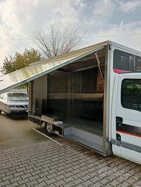 FURGONE CONTAINER ESPOSITIVO AUTONEGOZIO POCHI KM