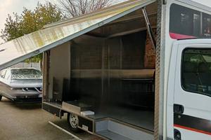 FURGONE CONTAINER ESPOSITIVO AUTONEGOZIO POCHI KM