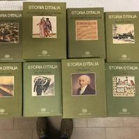 Storia d'italia einaudi 7 volumi