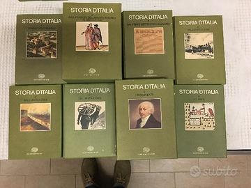 Storia d'italia einaudi 7 volumi
