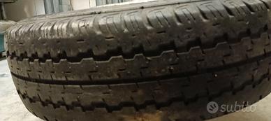 4 gomme complete  di cerchi in ferro da 195/