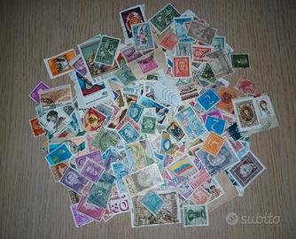 Lotto 300 francobolli 