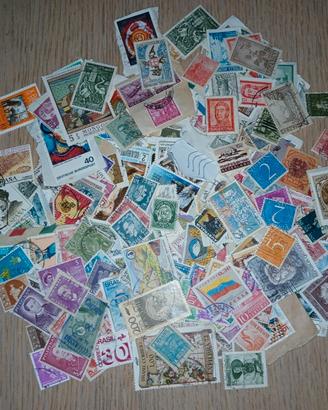 Lotto 300 francobolli 