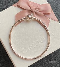 Bracciale pandora con chiusura a sfera