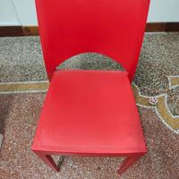 sedie rosse 