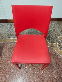 sedie rosse 