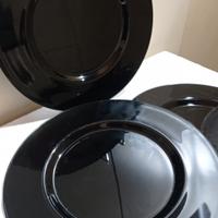 set 11 sottopiatti in vetro soffiato di Murano
