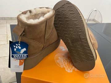 Mini Stivali UGG Donna castagna Ultimate Platform
