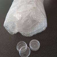 45 barattoli tondi in plastica da 10ml