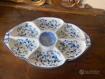 Antipastiera Vintage ALFA Ceramica Dipinta a Mano