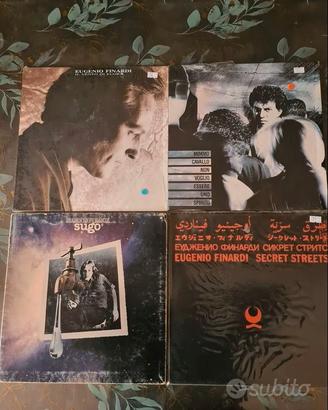 5 Lp dischi in vinile Eugenio Finardi anni '80