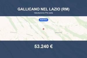 Immobile in asta di 109 m² a Gallicano nel Lazio