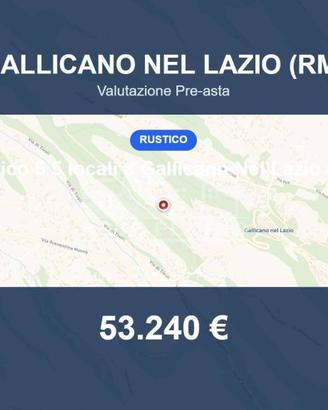 Immobile in asta di 109 m² a Gallicano nel Lazio
