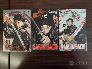 Kagurabachi volumi 1-2-3 Variant 