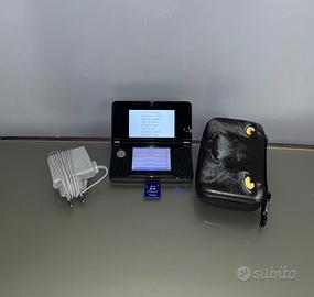 NINTENDO 3DS + CARICATORE + SCHEDA SD + COVER