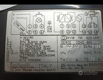 SCHEDA CALDAIA LAMBORGHIMI