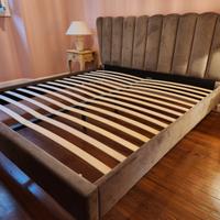 Letto matrimoniale 180cm + materasso firmo