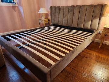 Letto matrimoniale 180cm + materasso firmo