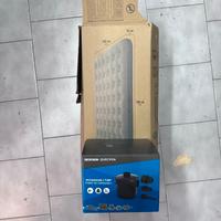Materasso gonfiabile+pompa elettrica