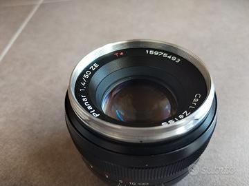 Zeiss planar 50 1.4 per Canon ef