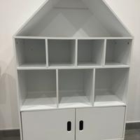 Libreria a casetta per Bambini