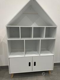 Libreria a casetta per Bambini