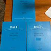 Bach – Spartiti originali Bärenreiter Urtext (5 vo