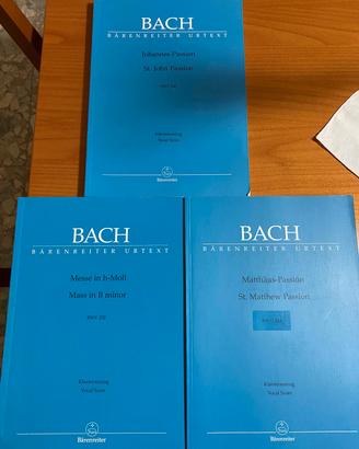 Bach – Spartiti originali Bärenreiter Urtext (5 vo
