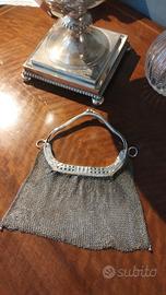 Antica  pochette in argento