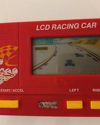 LCD Racing Car gioco originale anni 80