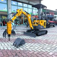 MINIESCAVATORE GIOR 16 Evo.5 - CON MARTELLO 80 KG 