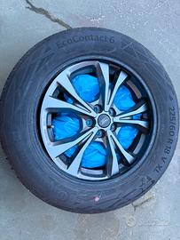 Cerchi e gomme ford kuga da 18”