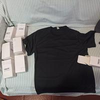 5 nere  e 2 bianche Tg L poliestere 