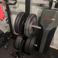 Porta dischi bumber 50 mm kingsgym