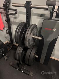 Porta dischi bumber 50 mm kingsgym