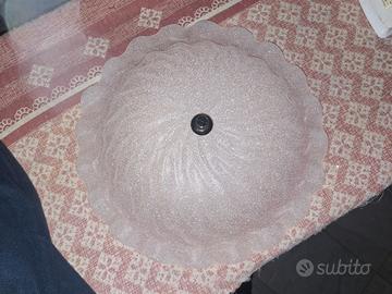 Plafoniera con lampada attacco e 27