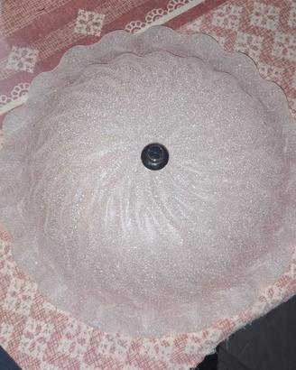 Plafoniera con lampada attacco e 27